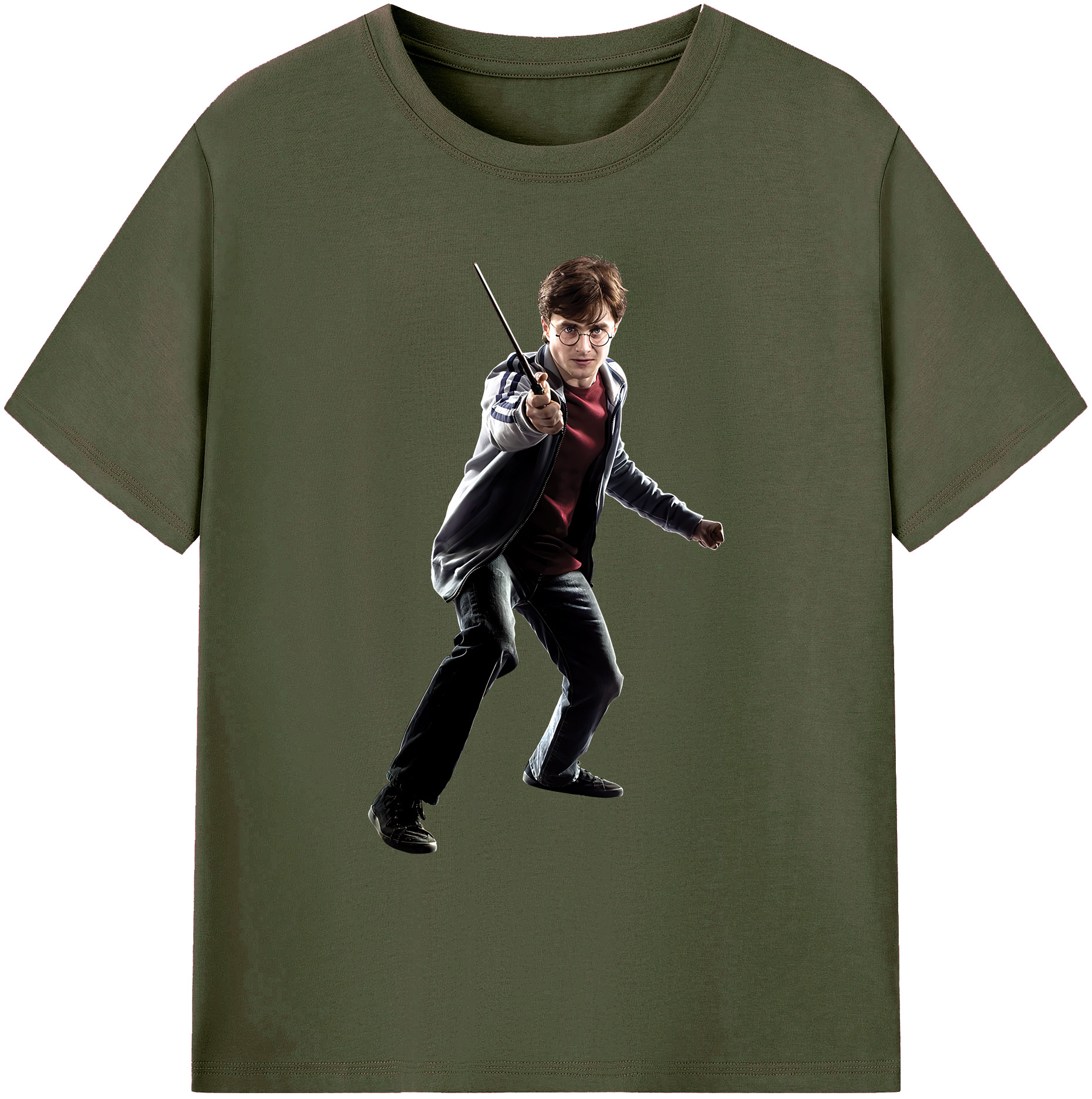 （画像用） Harry Potter ハリー・ポッターシリーズ 綿100％ メンズ半袖Tシャツ｜肌触りやわらか＆通気性
